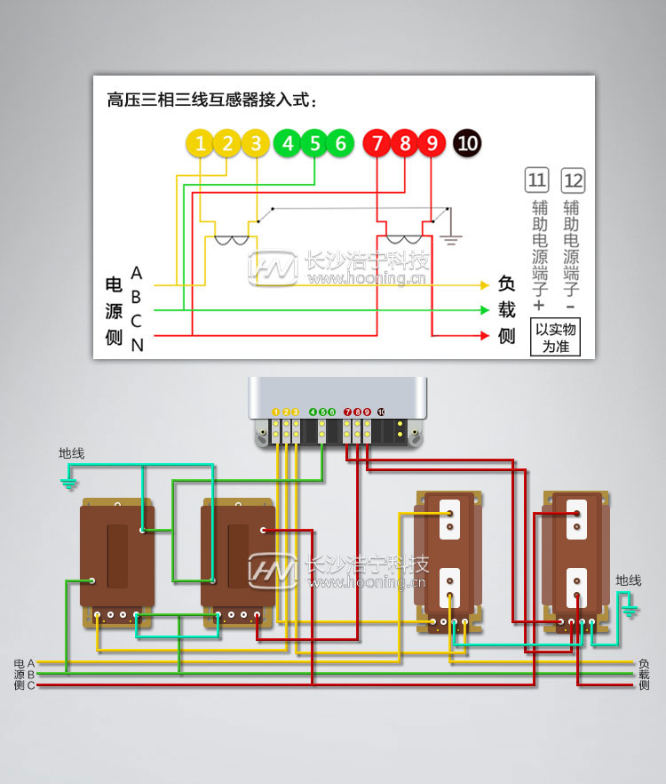 威勝DSZ331多功能智能電表接線說(shuō)明